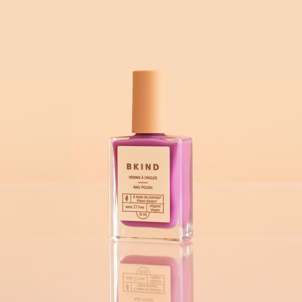 BKIND nail polish vernis vegan 21-free berrylicious